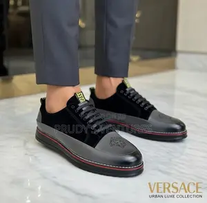 Versace Men’S Quality Leather Shoe for the Seniors