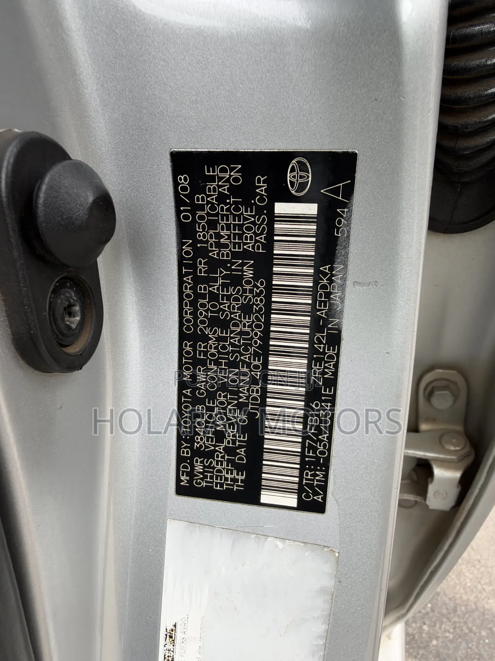 Toyota Corolla 2008 Silver