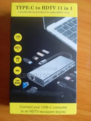 Type C to HDMI (HDTV) 11-to-1