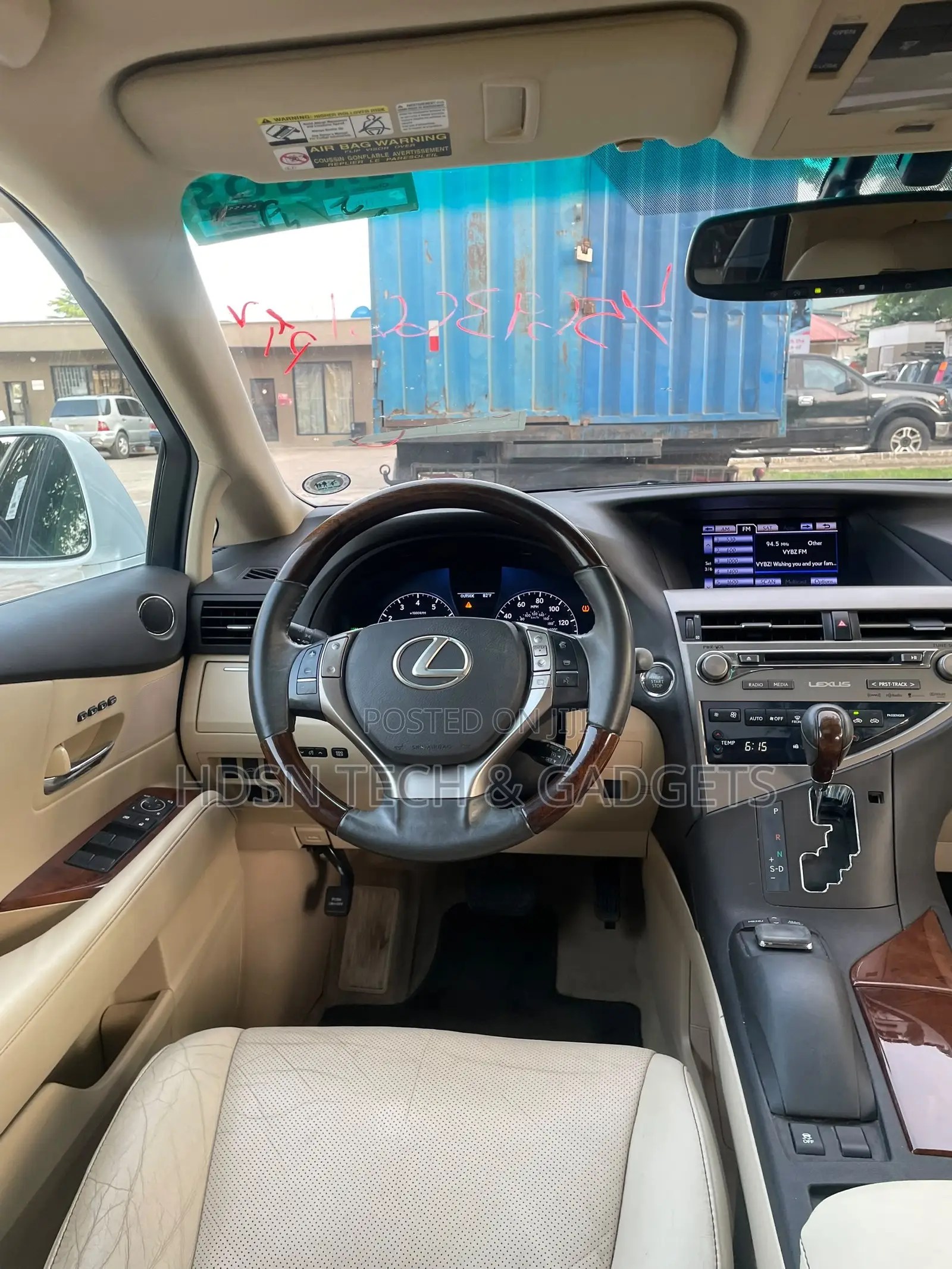 Lexus RX 350 FWD 2015 Silver