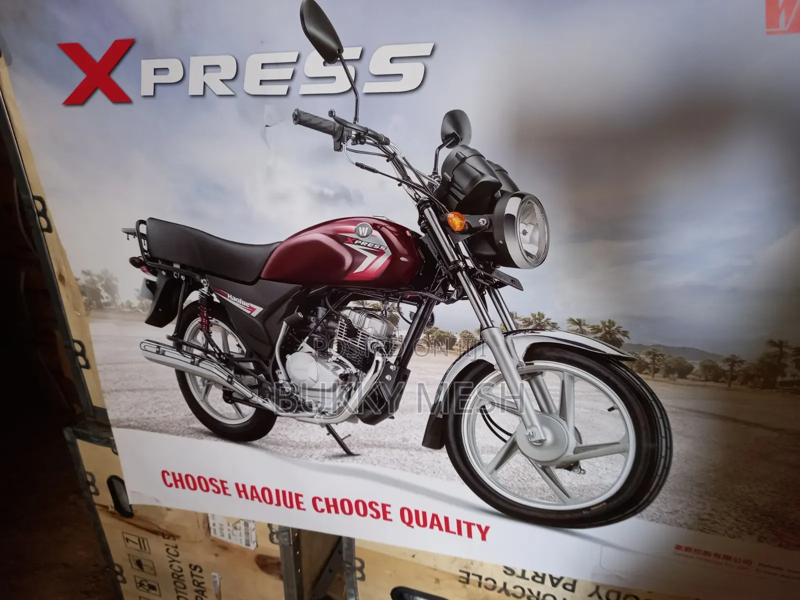 New Haojue XPRESS 2026 Blue