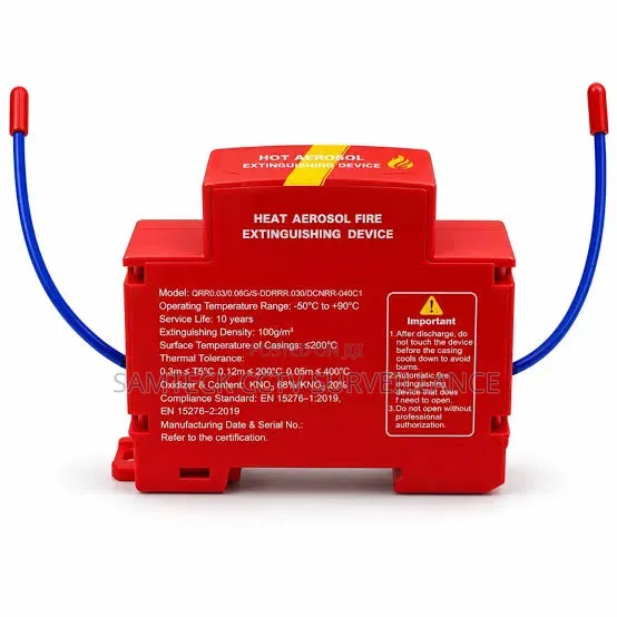 Heat Aerosol Fire Extinguisher Device