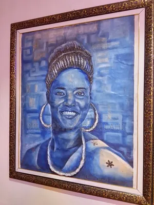 African Queen - ( a Smile in Lndigo)