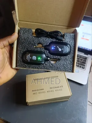 High Quality A8 UHF Wireless Guitar Transmitter Receiver Set