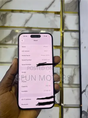 Apple iPhone 15 Pro 256 GB Black