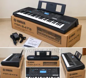 Brand New Factory Sealed Yamaha PSR E-473; 61- Key Arranger Keyboard