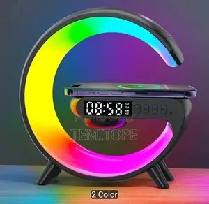 Smart G-Shape Lamp, Bluetooth Speaker & Wireless Charger