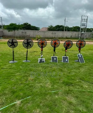 Solar Rechargeable 16" Inches Standing Fan (AC/Dc)