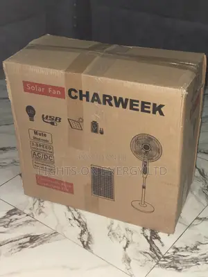 16inch Solar Fan Charweek