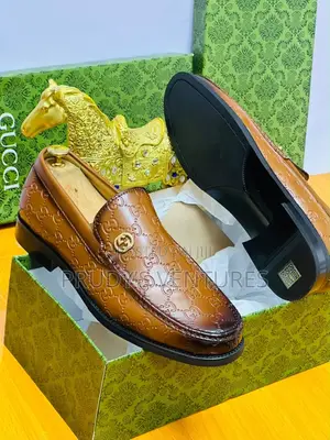 Gucci High Quality Leather Shoe