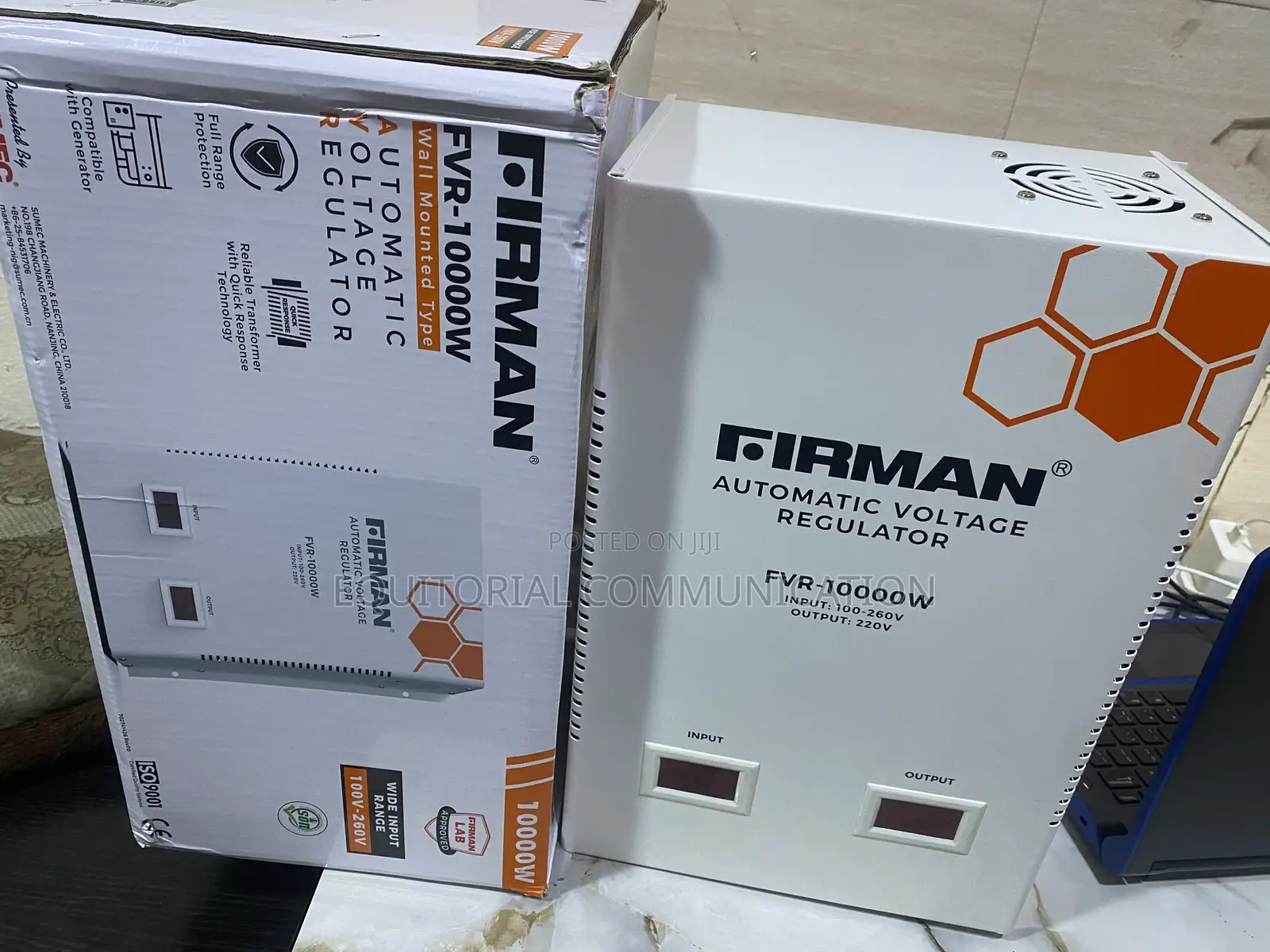 FIRMAN FVR-10000W Automatic Voltage Correction System