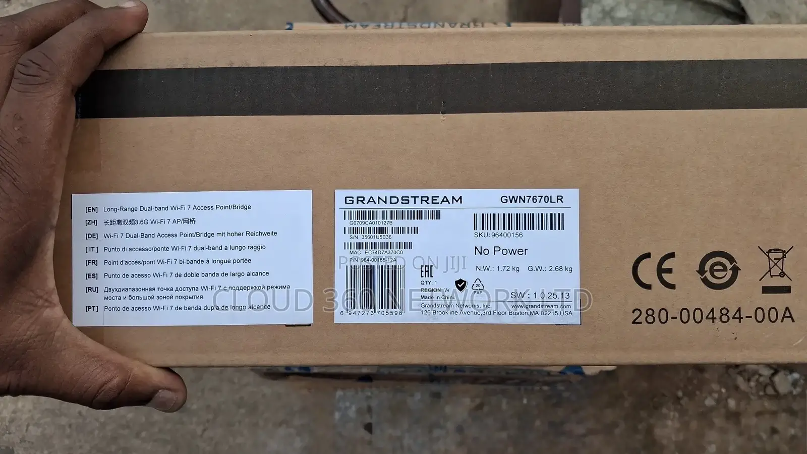 Grandstream GWN7670LR Wi-Fi 7 Long-Range AP