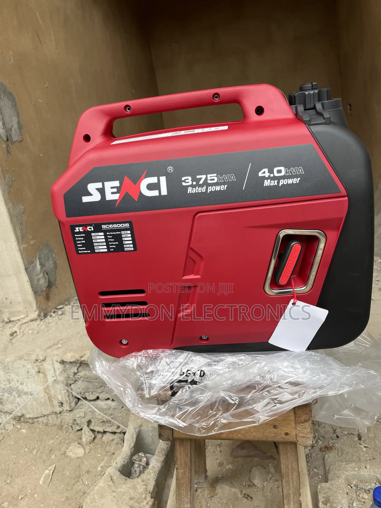 SENCI 4.0kVA Petrol Generator