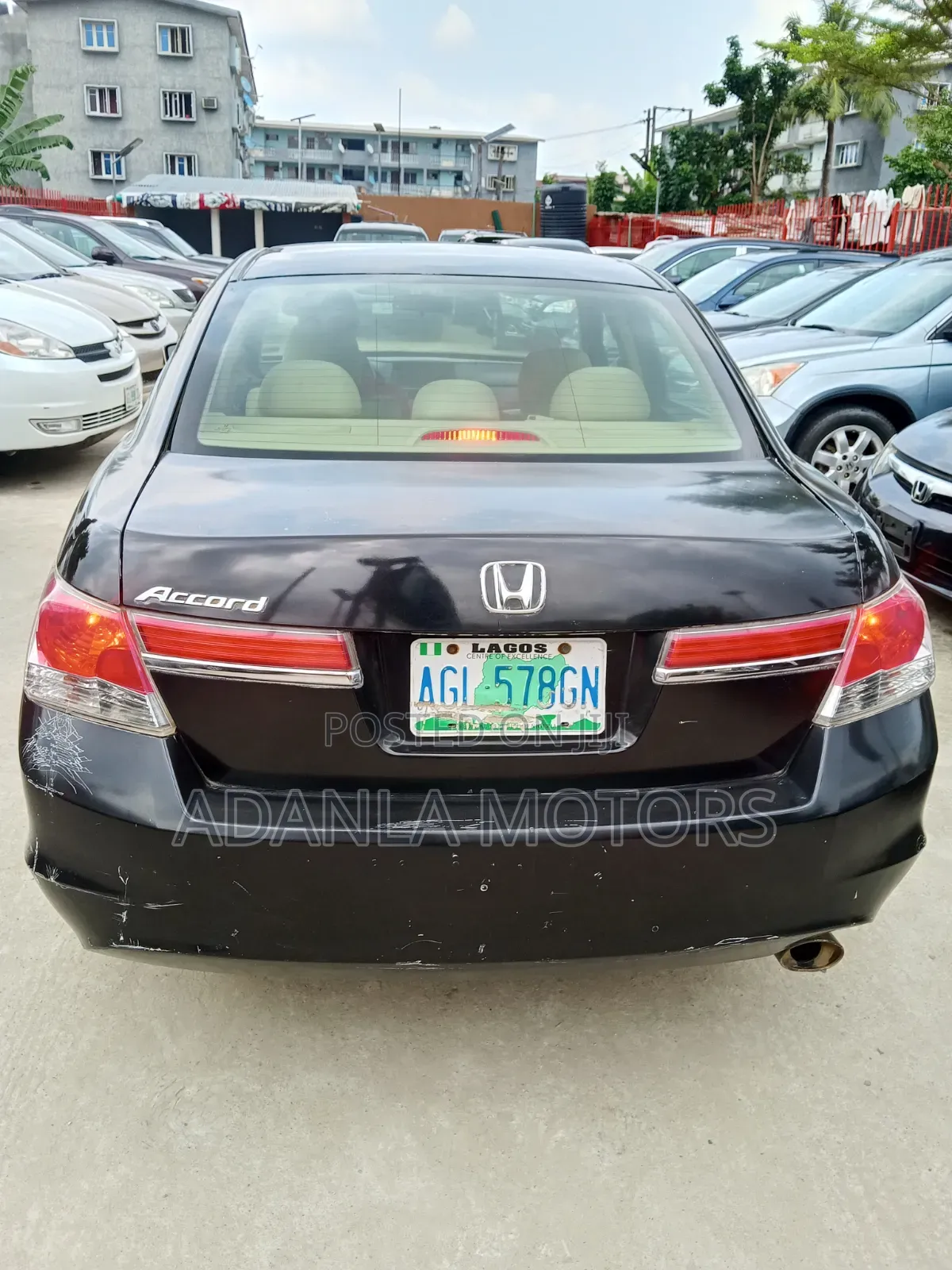 Honda Accord 2012 Black