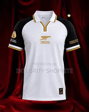 Arsenal Premier League Champions 25/26" Branding