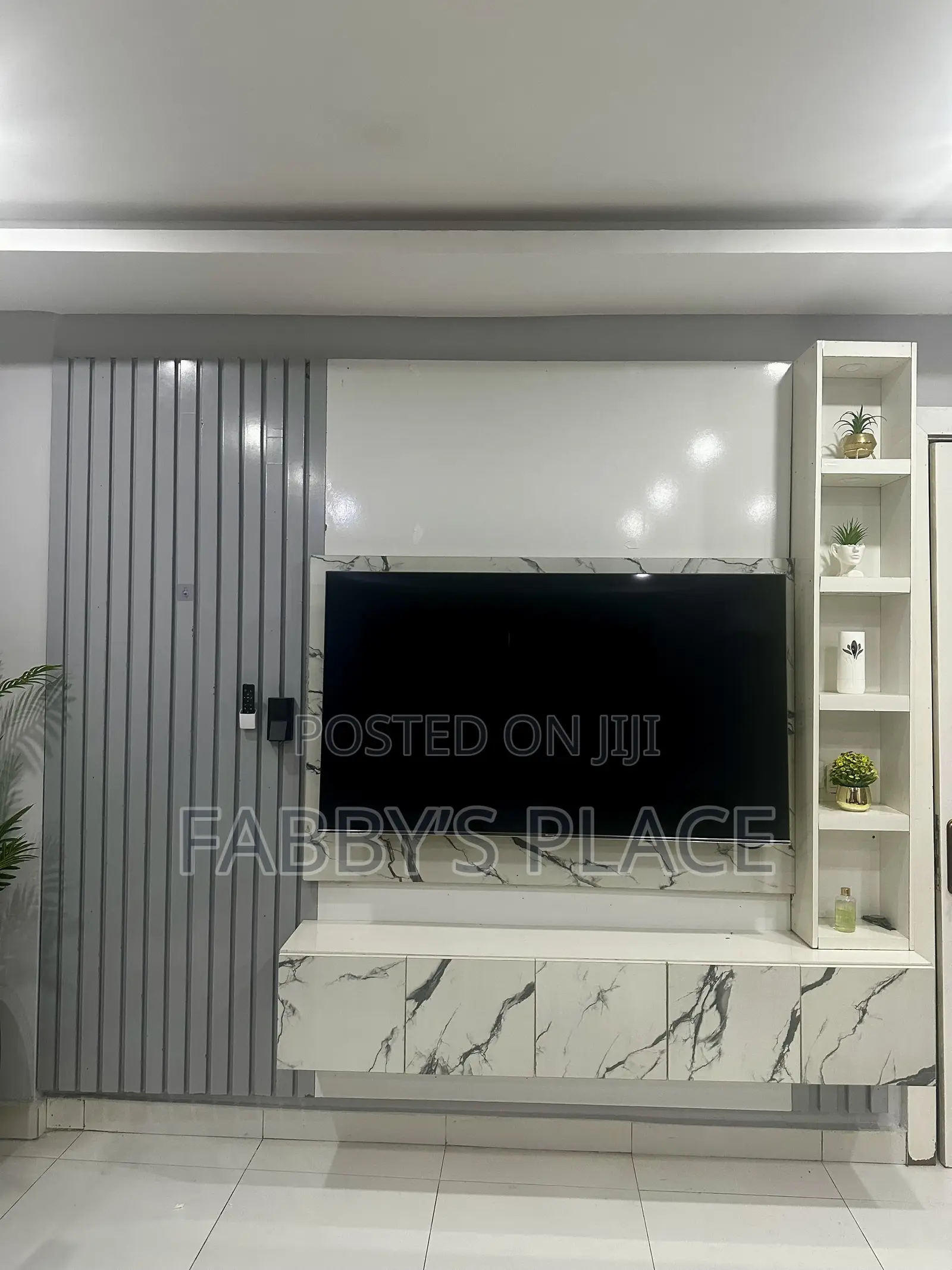 Barely Used Modern TV Console