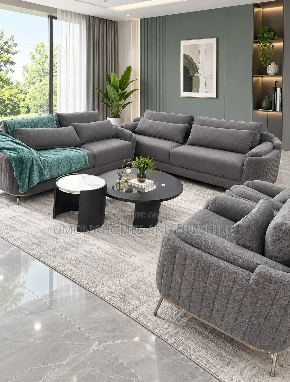 7 Seater Fabric Sofa Chair
