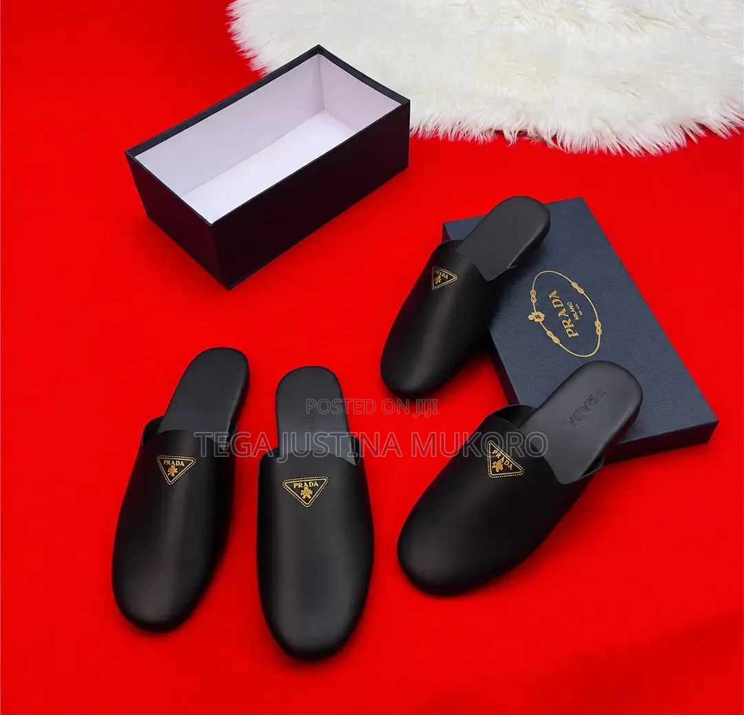 High Quality Prada Men's Half Shoes