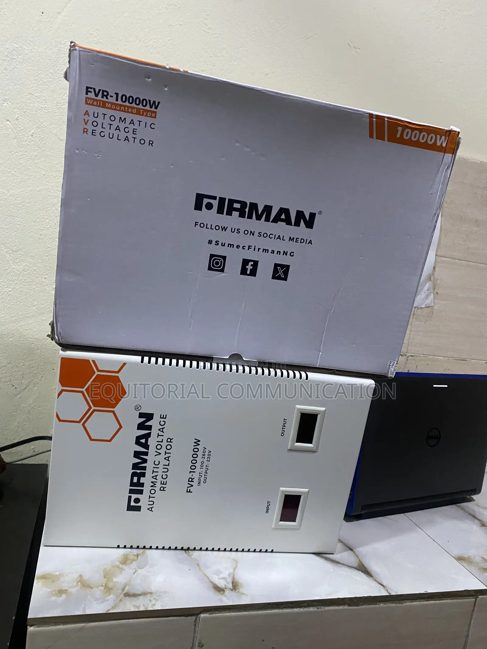FIRMAN FVR-10000W Wall-Mounted Power Supply Stabilizer
