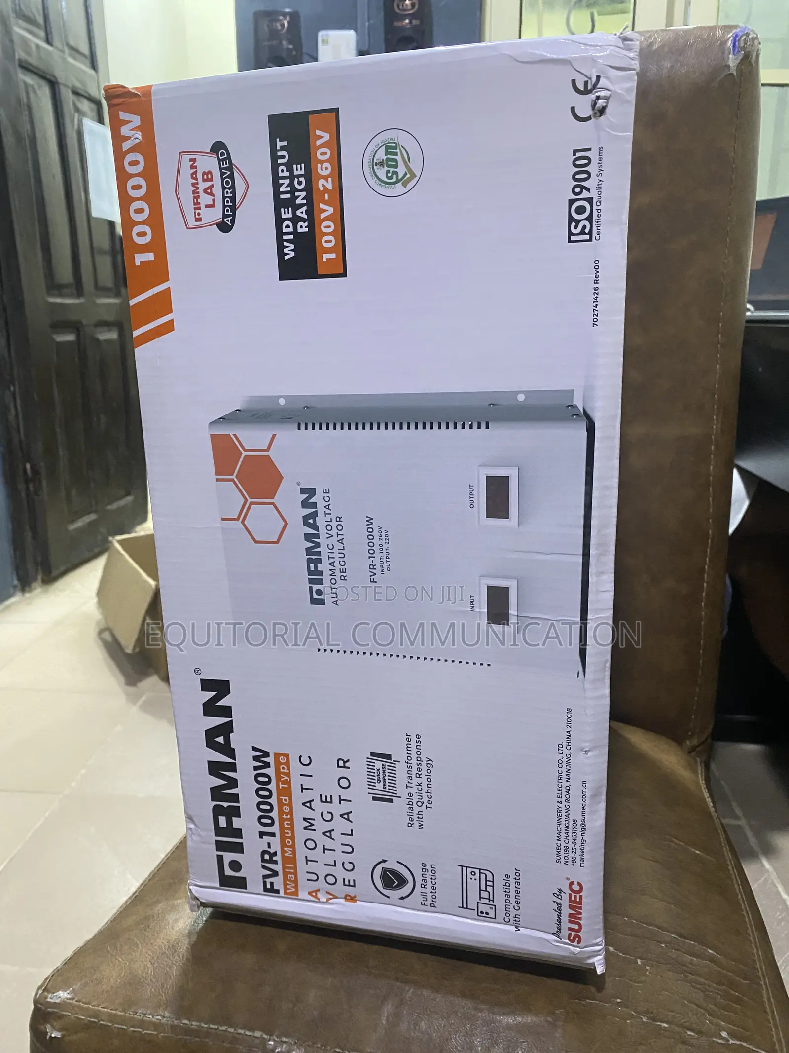 FIRMAN FVR-10000W Wall-Mounted Power Supply Stabilizer