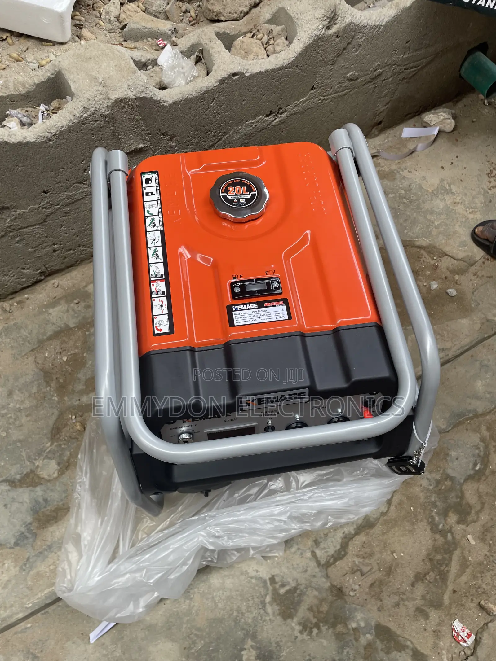Kemage KM5800E2R Full Copper Generator