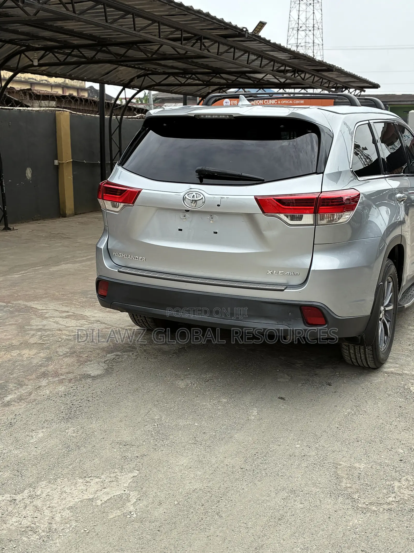 Toyota Highlander XLE 2019 Silver