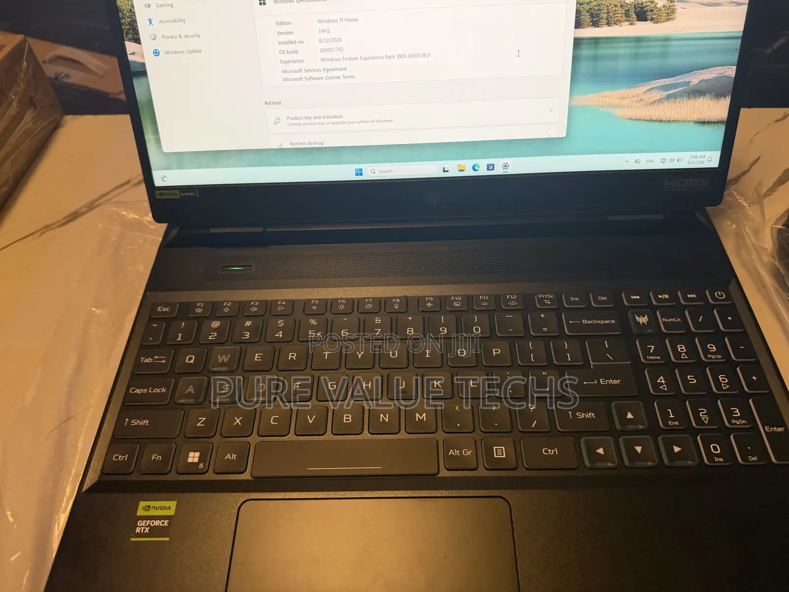 Laptop Acer Predator Helios Neo 16 16GB Intel Core i7 SSD 512GB