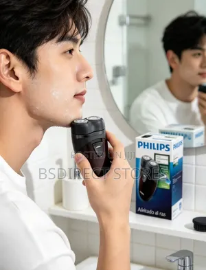 Philips Electric Travel Shaver, Cordless, Battery-Powered