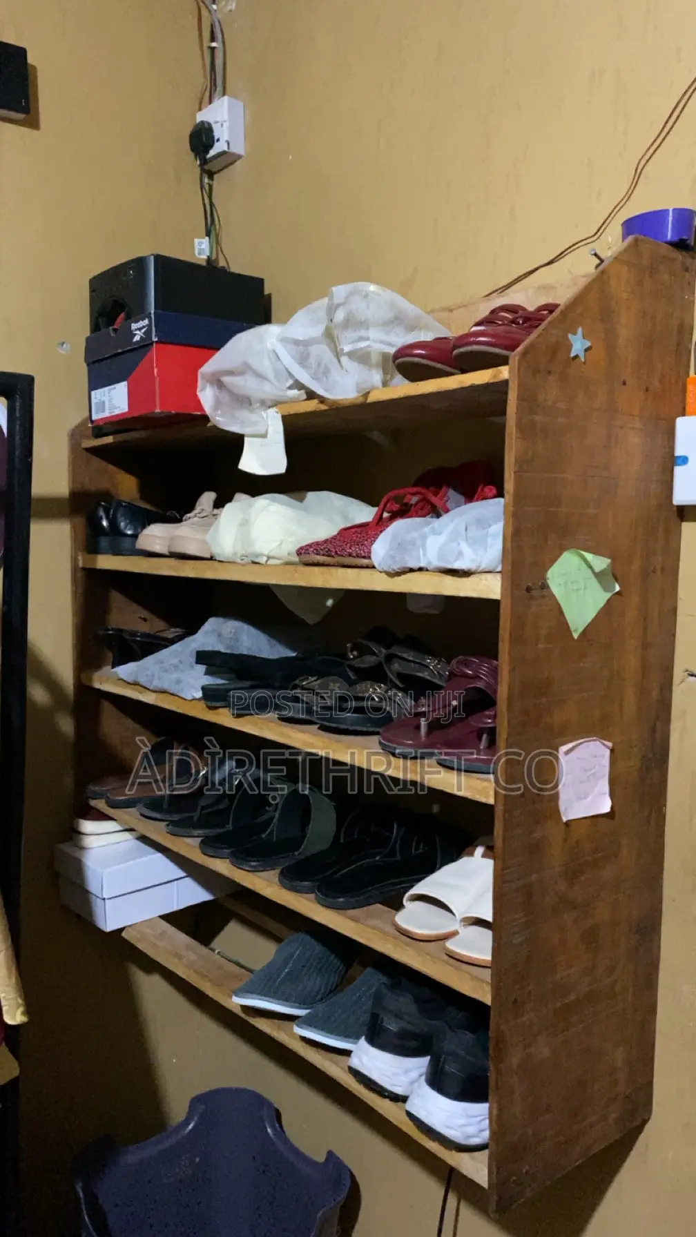 Wall Mount Shoe Rack