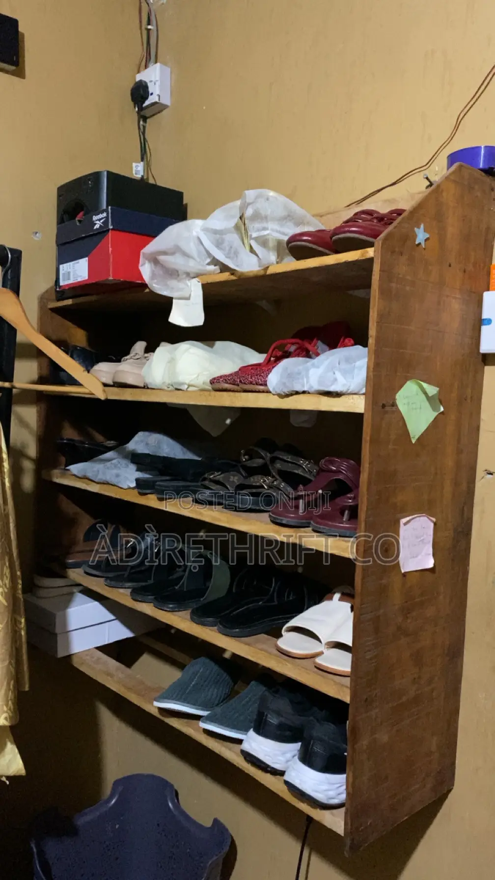 Wall Mount Shoe Rack