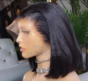 Straight Bob Wig Human Hair 13x4 Lace Frontal Straight Bob Wig