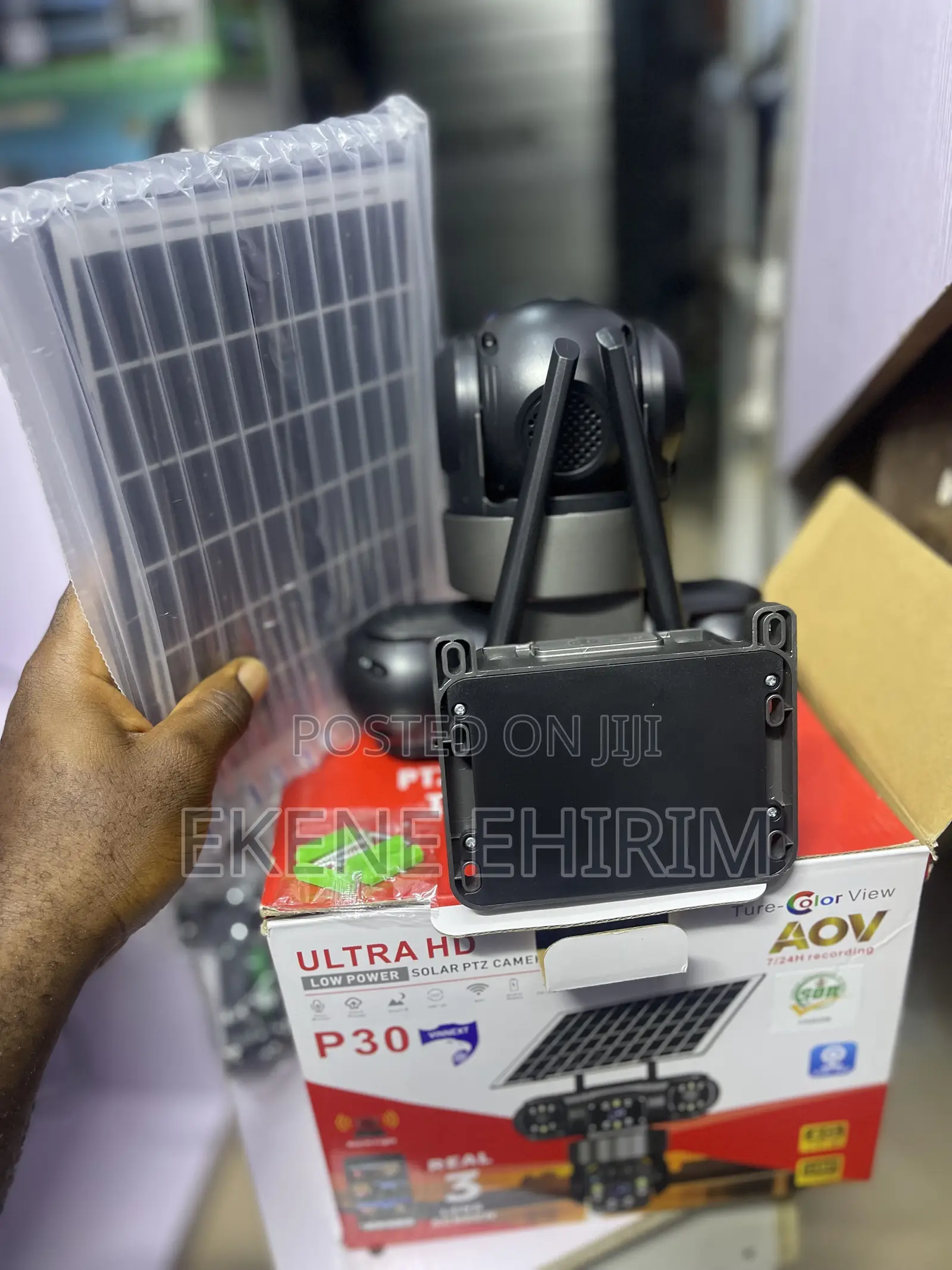 3 Lens Solar Camera