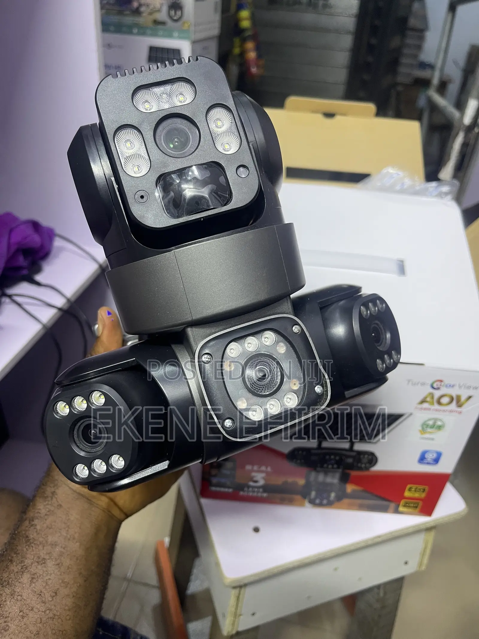 3 Lens Solar Camera