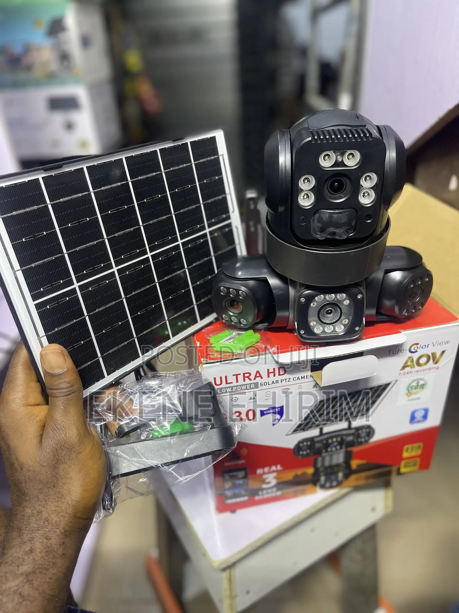 3 Lens Solar Camera