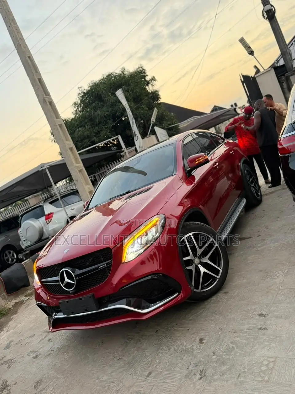 Mercedes-Benz GLE-Class 2016 Red