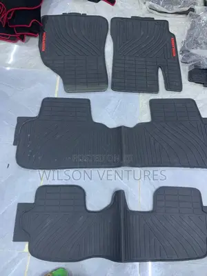 Toyota Highlander 7 Seater Rubber Follow Come Mat