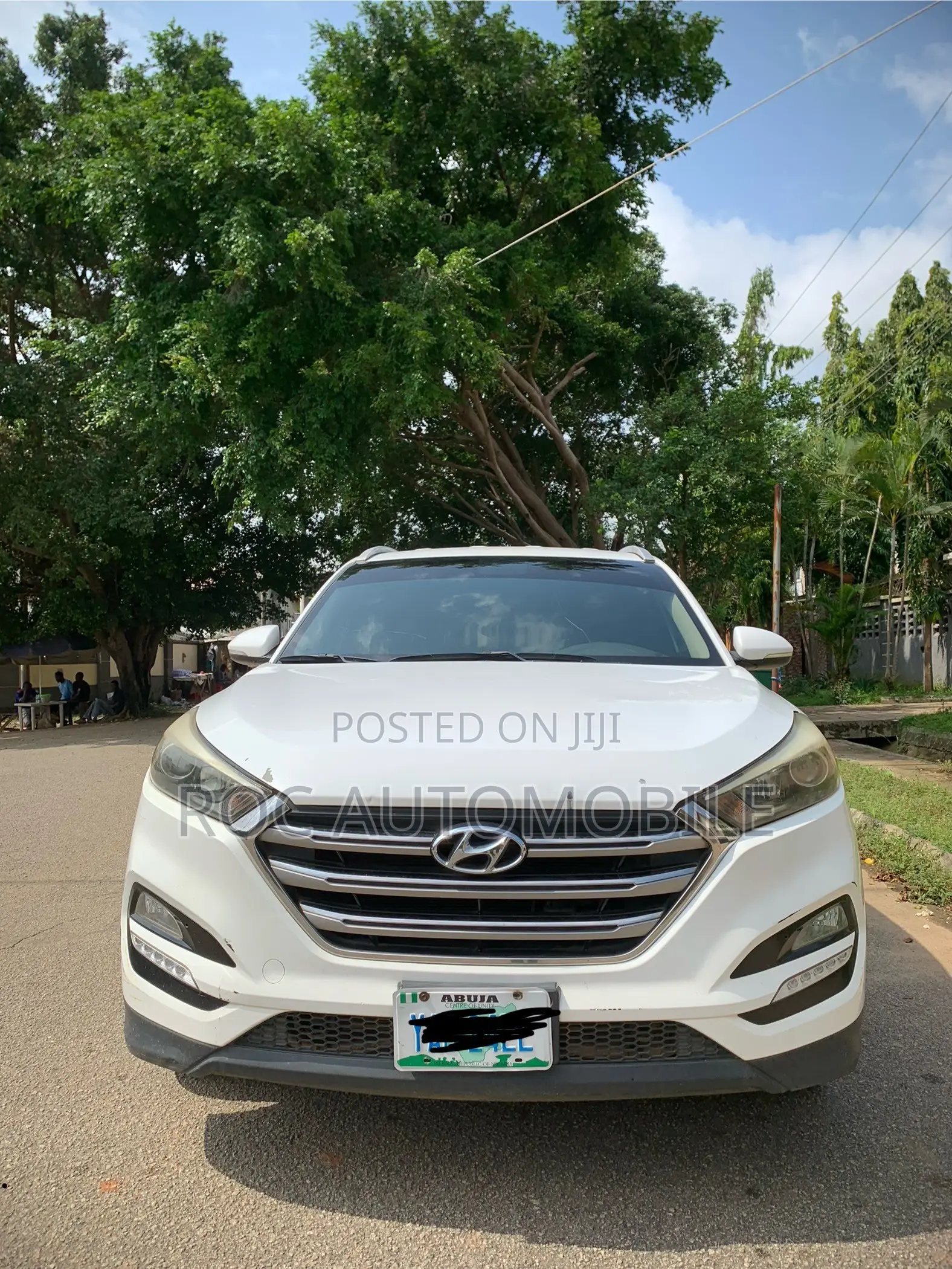 Hyundai Santa Fe 2017 White