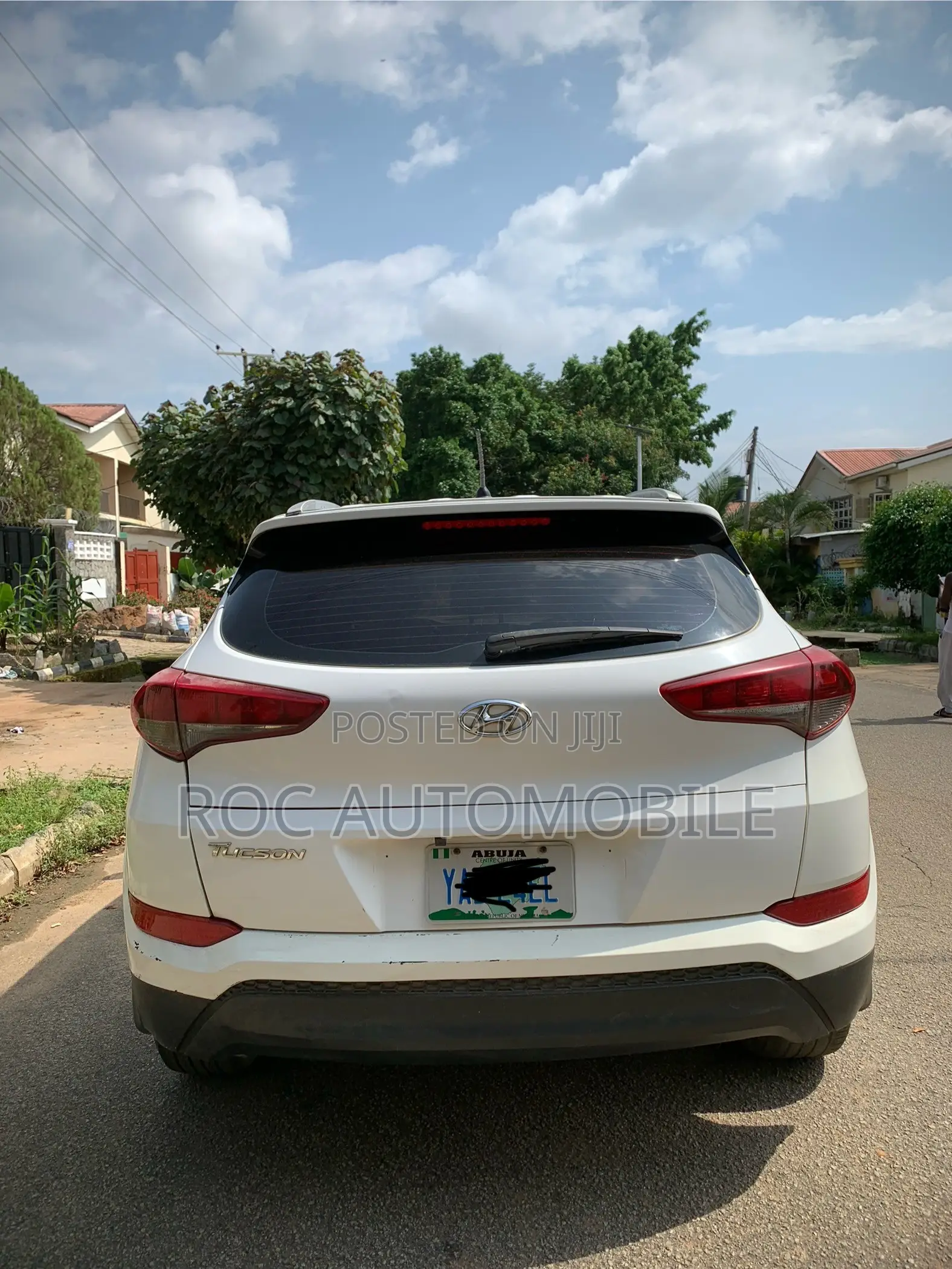 Hyundai Santa Fe 2017 White