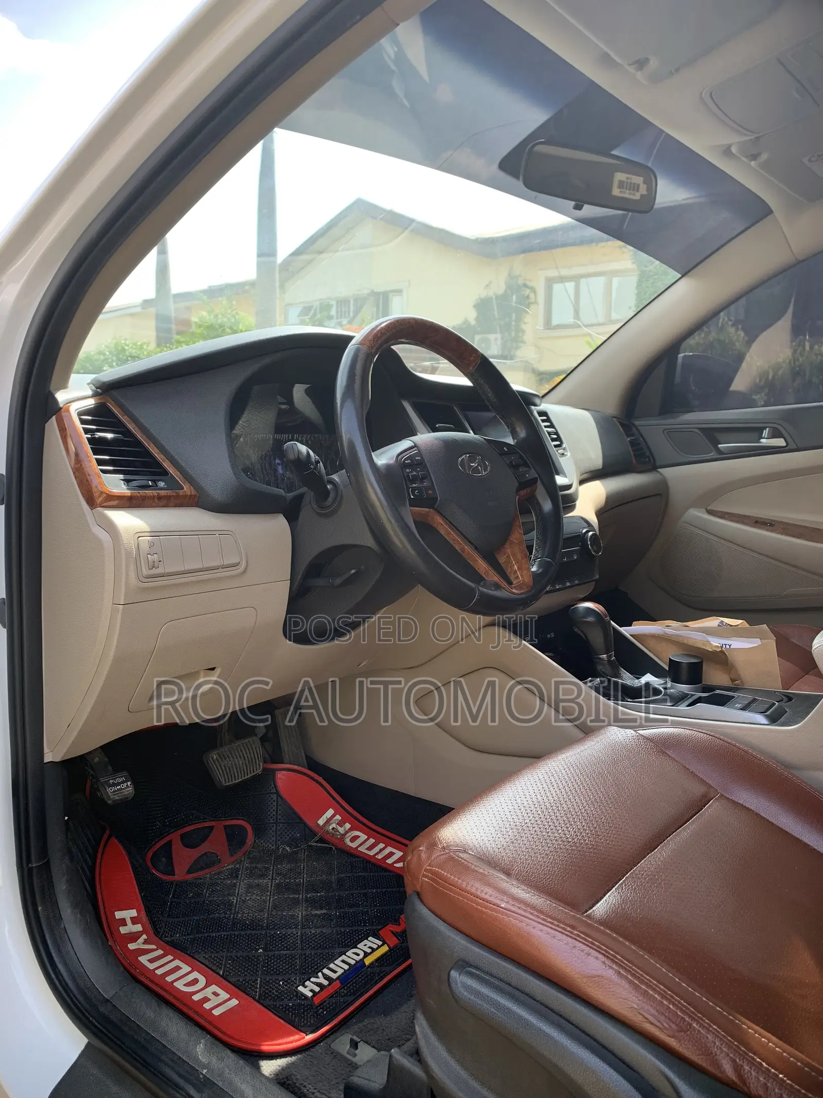 Hyundai Santa Fe 2017 White