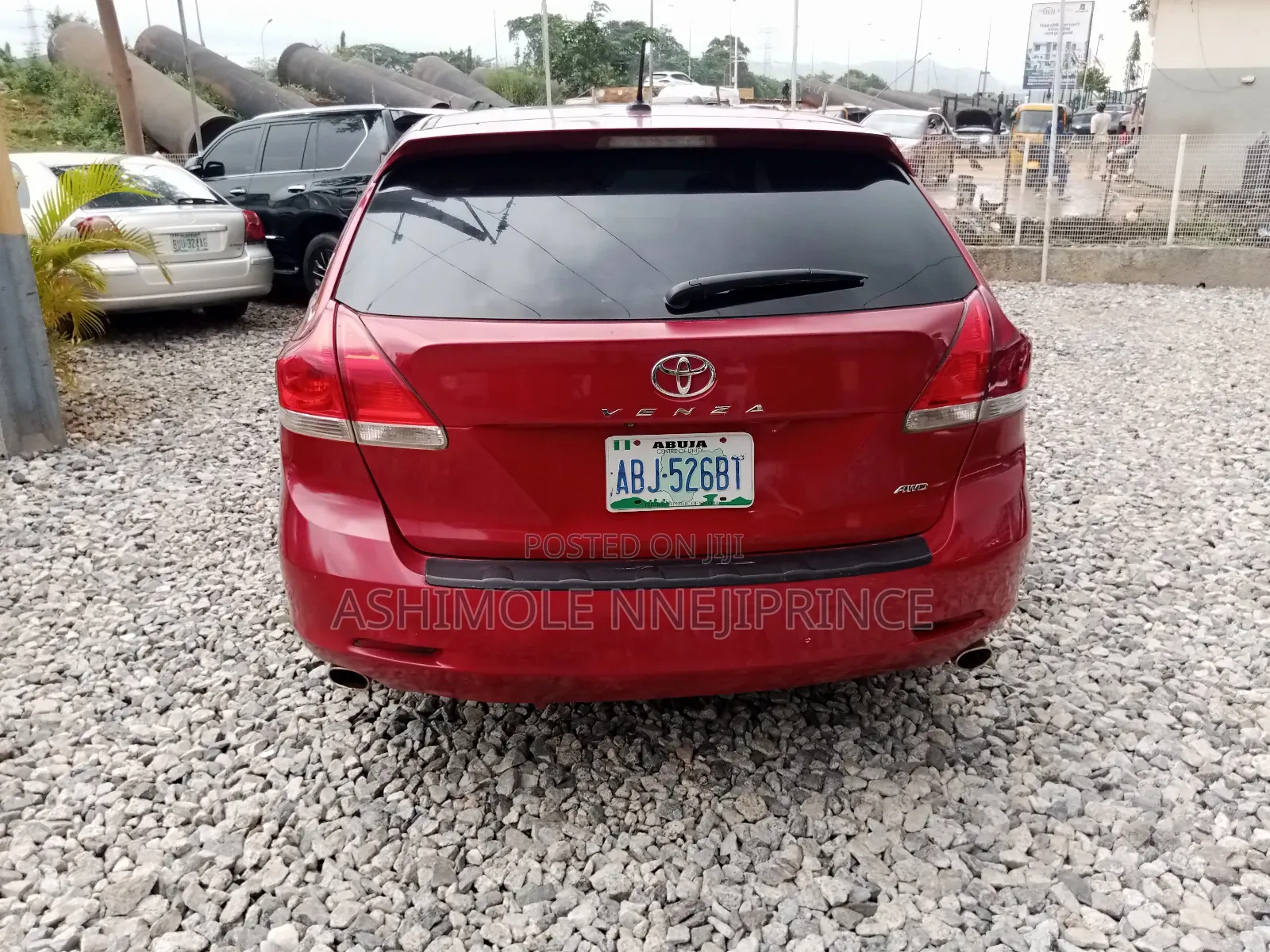 Toyota Venza V6 AWD 2011 Red