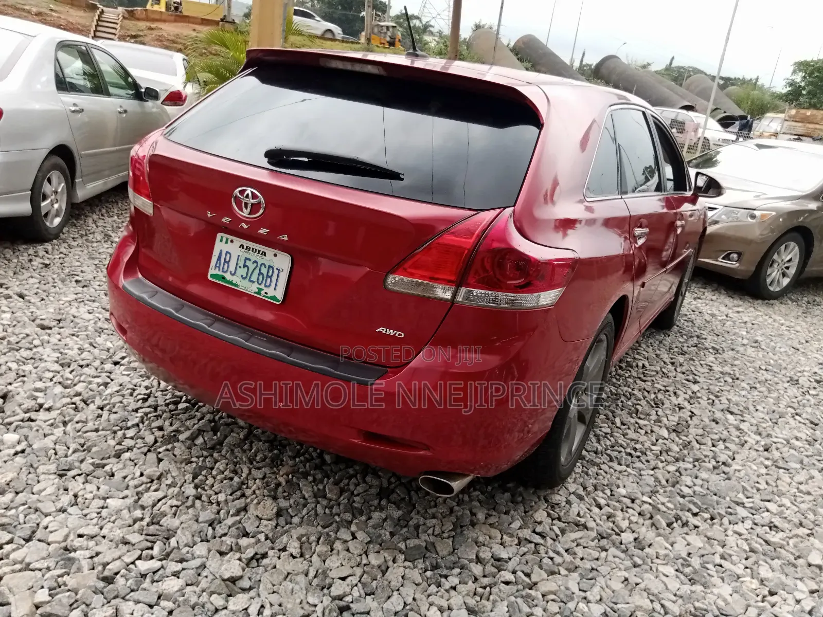 Toyota Venza V6 AWD 2011 Red