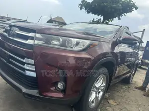 Toyota Highlander Limited Platinum 2019 Burgundy