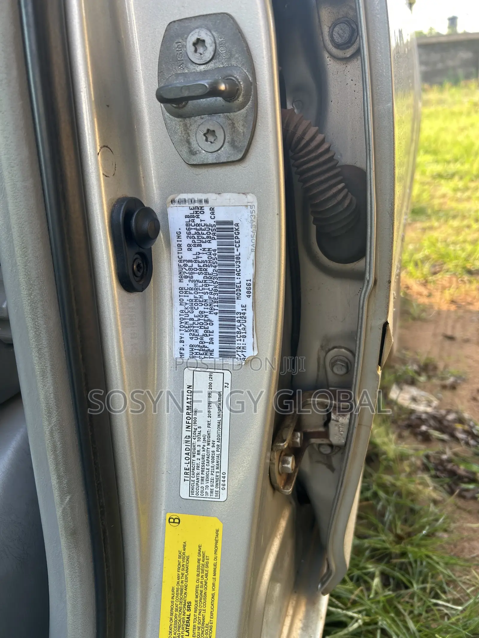 Toyota Camry 2004 Silver