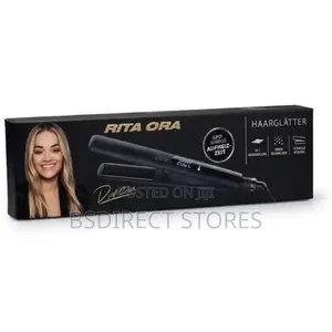 Rita Ora Autographed Ceramic Hair Straighteners With LED Display