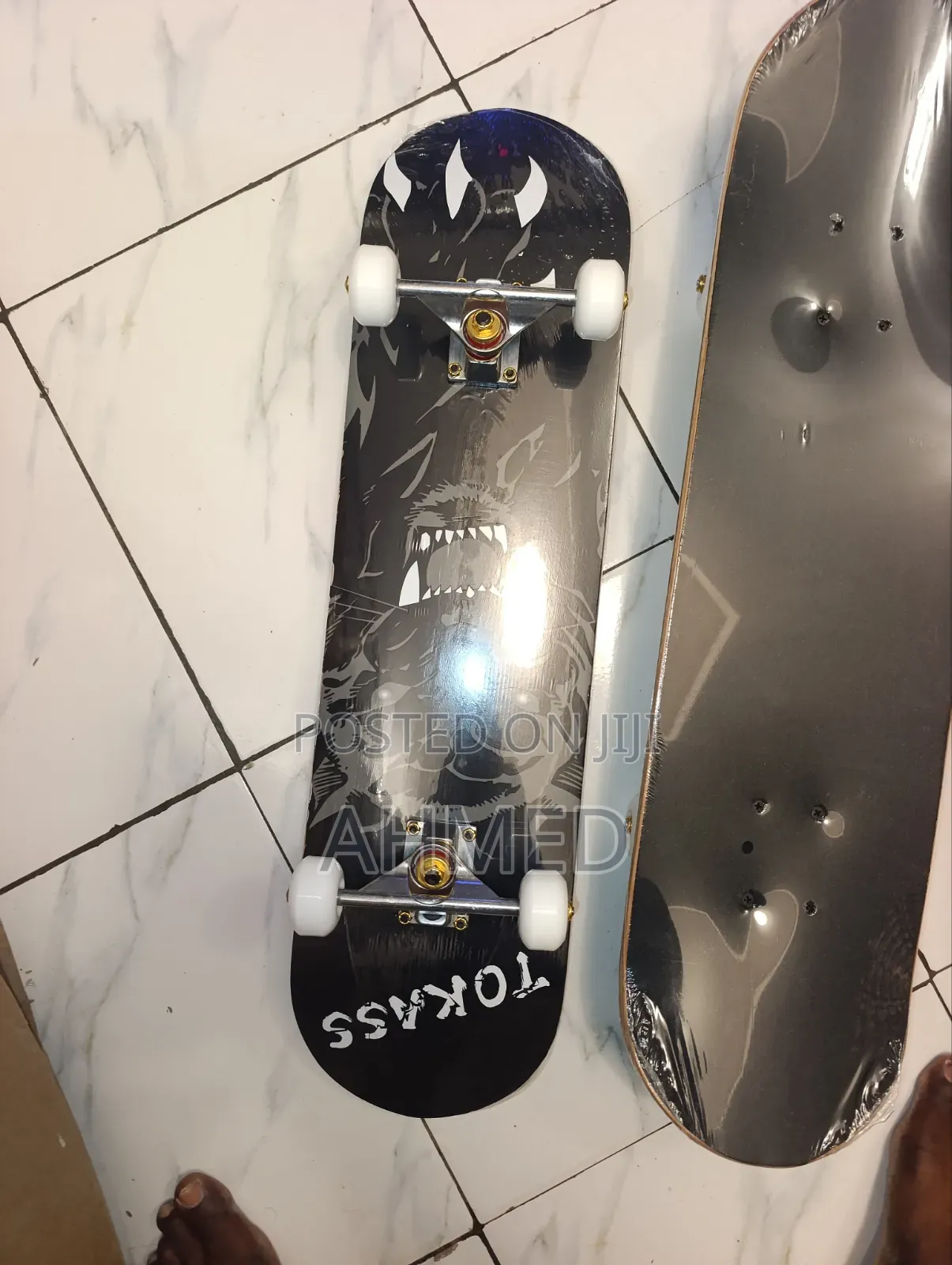 High Quality Skate Board Black Panther