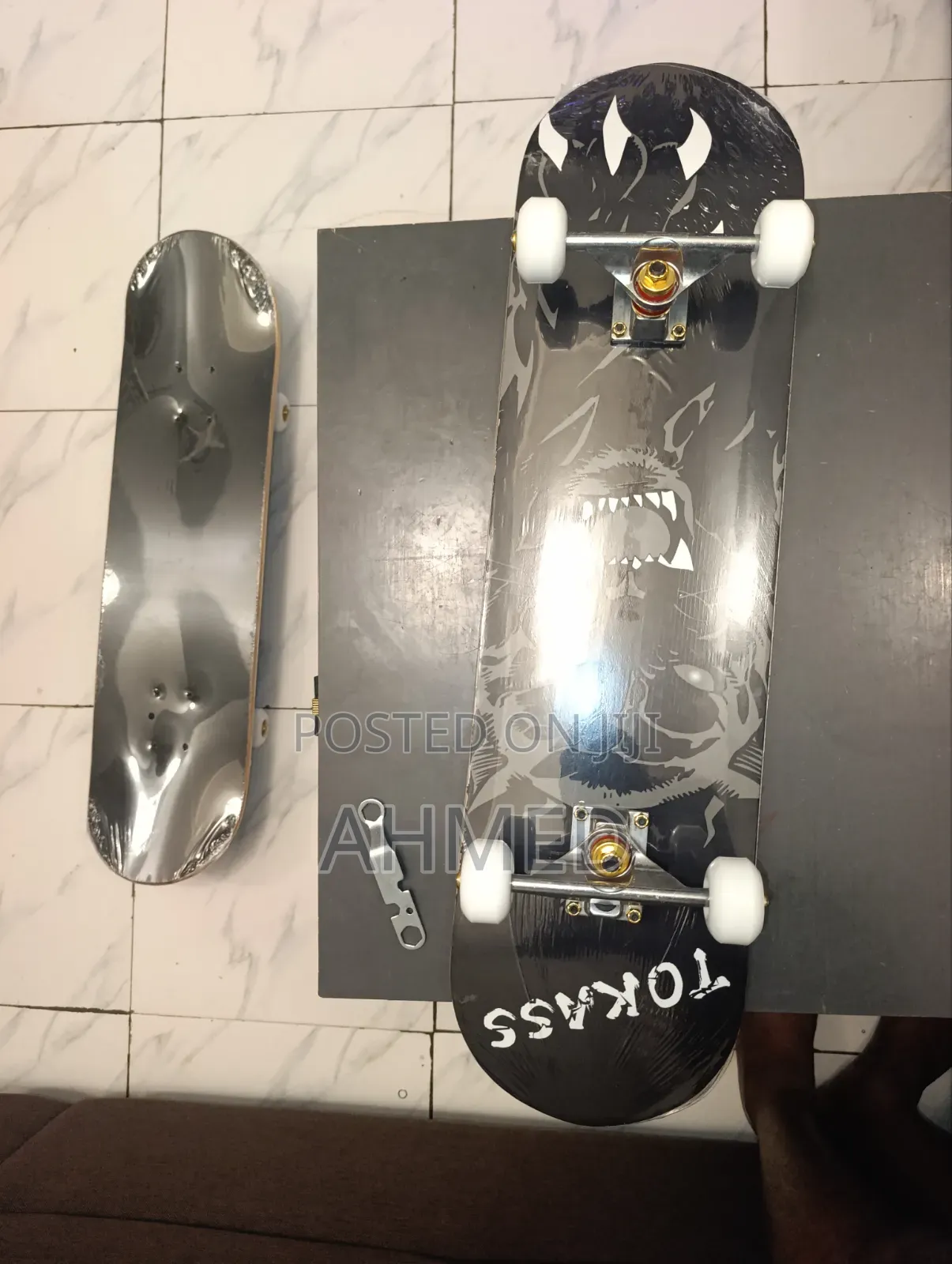 High Quality Skate Board Black Panther