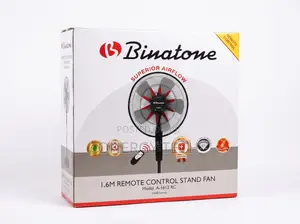 Binatone 16-Inch Remote Control Standing Fan (A-1612 RC)