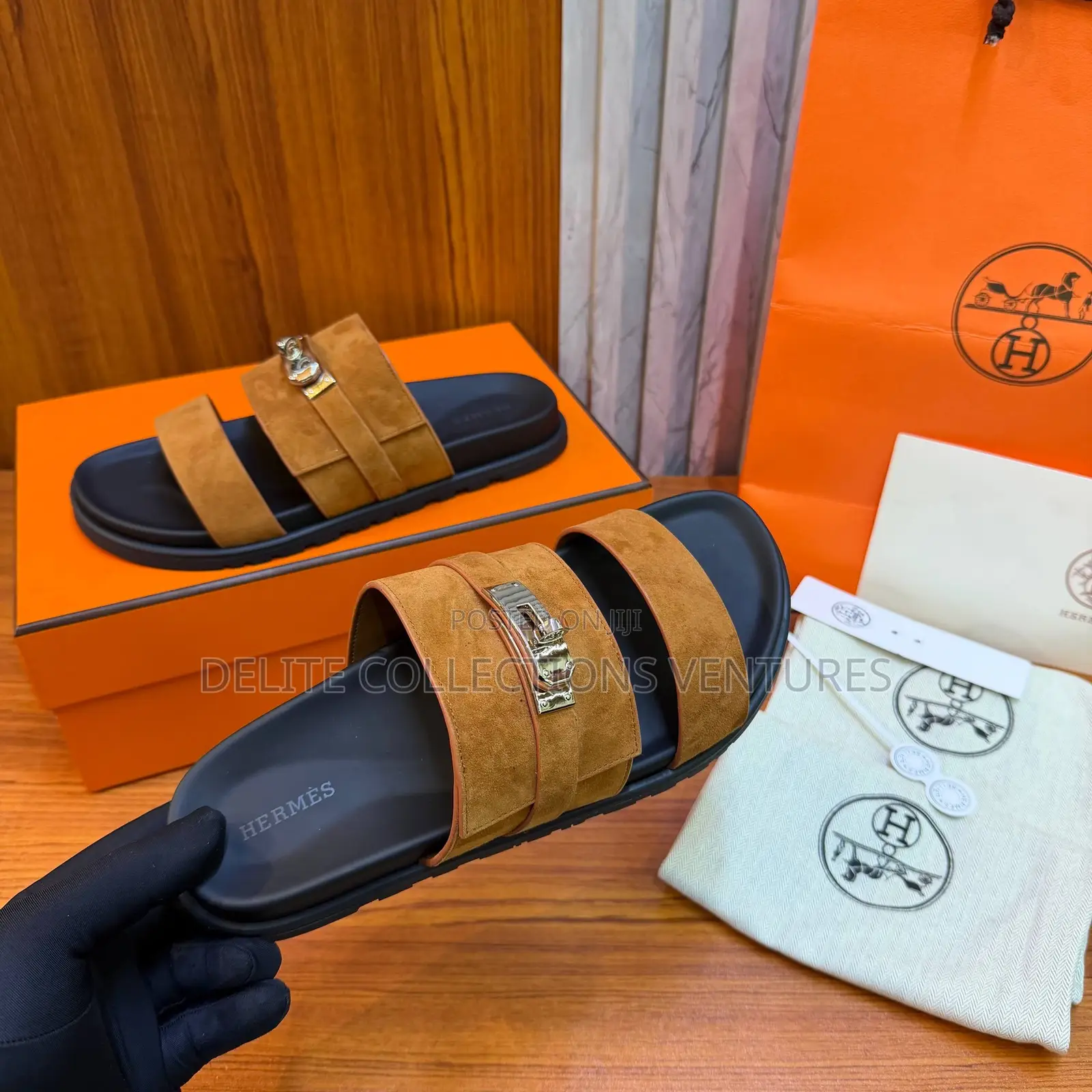 Luxury Update Original Hermes Jackson Sandal.