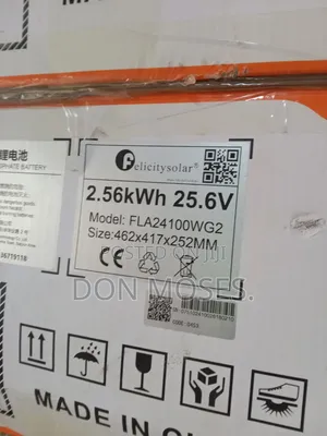 2.5kwh 24v Felicity Solar Lithium Ion Battery