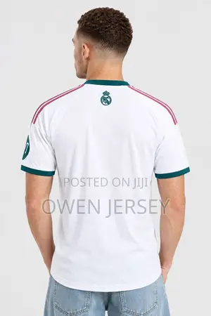 Real Madrid White Home Jersey.